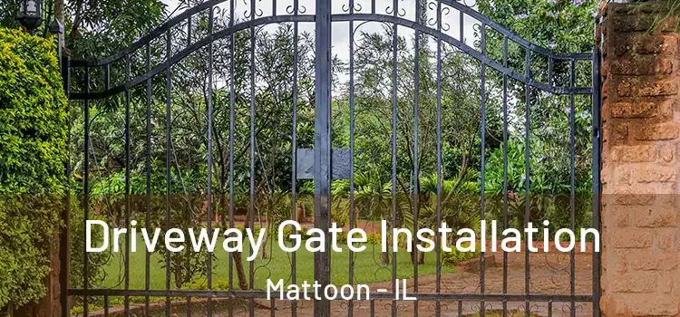 Driveway Gate Installation Mattoon - IL