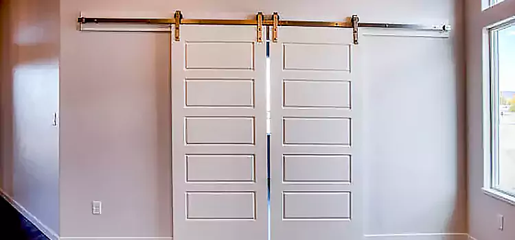 Glass Barn Door with Installation Hardware Kit Mattoon