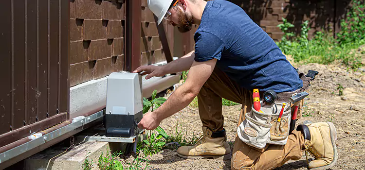 Electric Driveway Gate Installation Mattoon