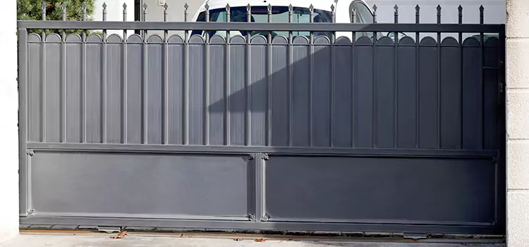 Metal Driveway Gate Installation Mattoon