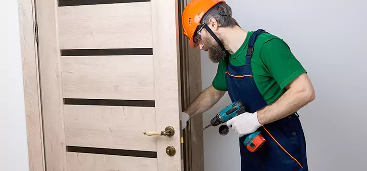 Replace Internal Door Handle with Lock Mattoon